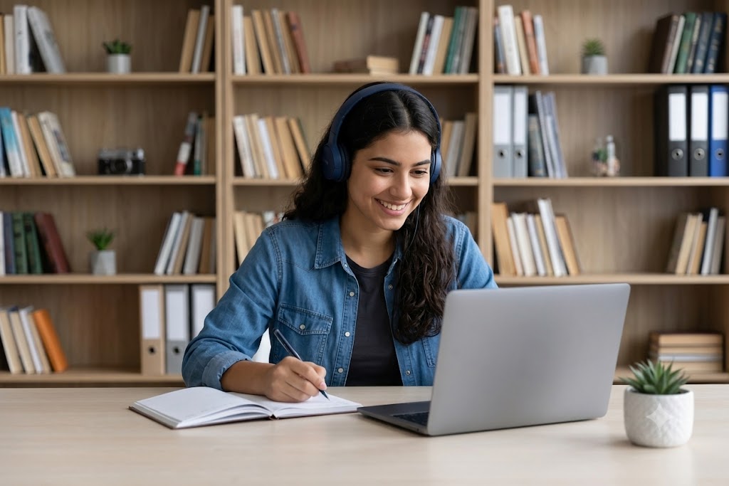 Online student learning